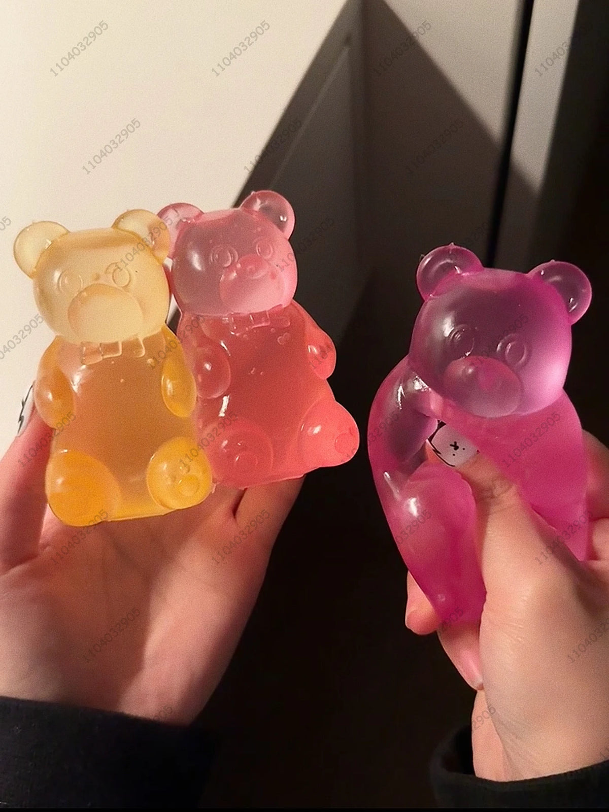 Gummy Bear Fidget Toy – Colorful Squeeze Stress Relief Toy