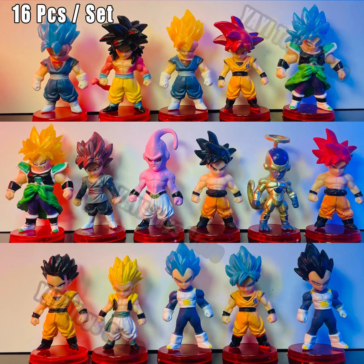 Anime Figure Set – PVC Multi Character Collectible Models