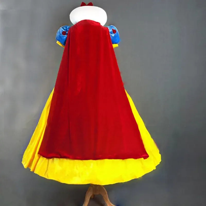 Princess Halloween Costume Women's Dress with Headdress – Party Cosplay