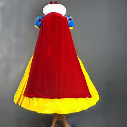 Princess Halloween Costume Women's Dress with Headdress – Party Cosplay