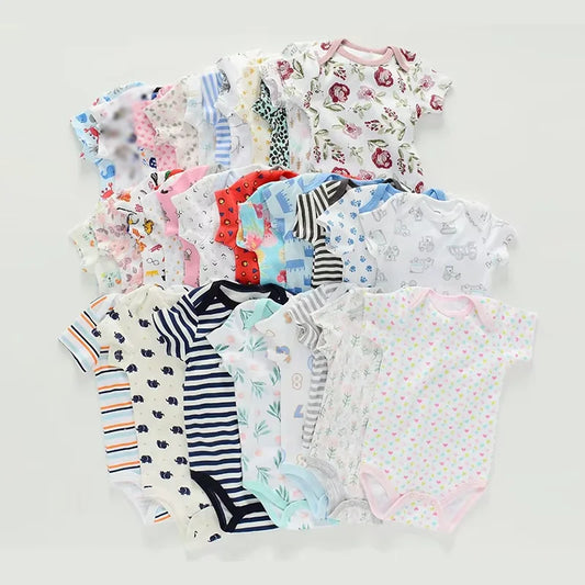 Baby Bodysuit – Summer Newborn Infant Romper 0-12M