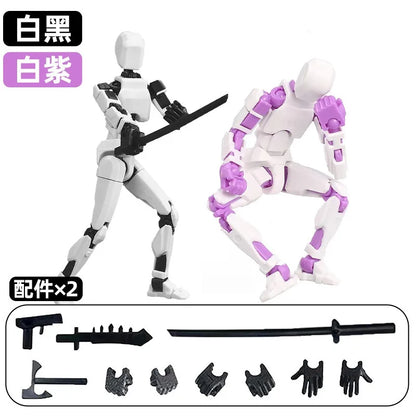 Multi-Jointed Robot Action Figure – Movable Poseable Model
