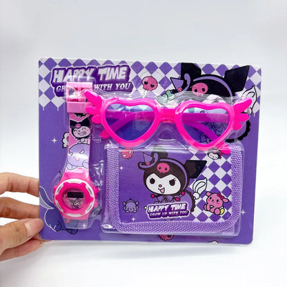 Kids Watch Gift Set – Digital Watch, Wallet & Sunglasses