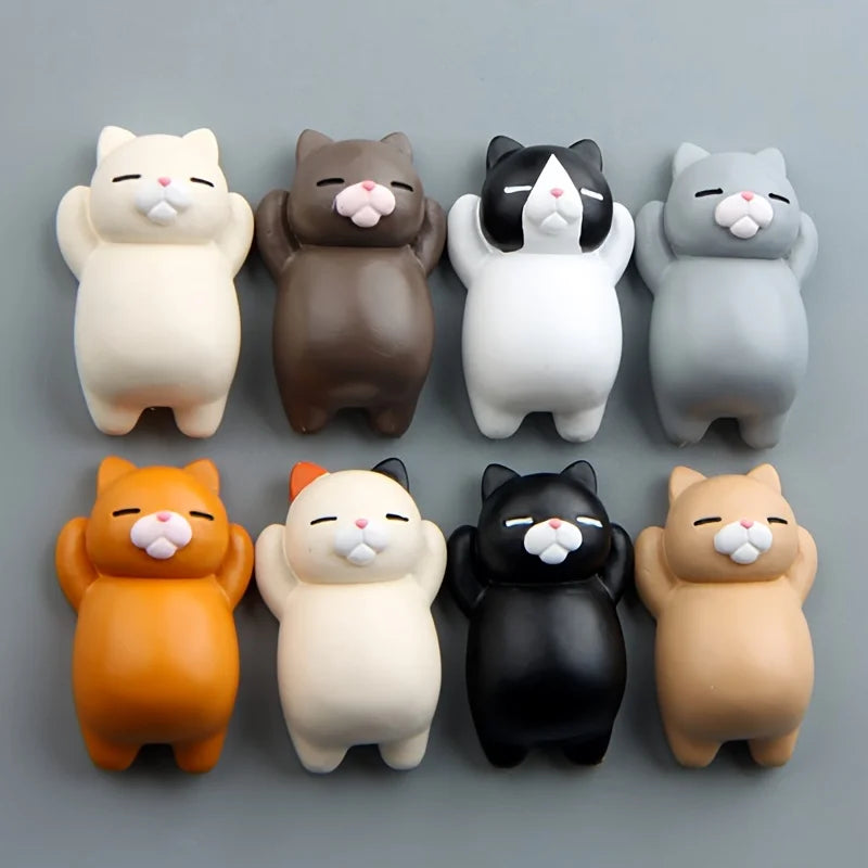 Cat Refrigerator Magnets – Decorative Kitchen Fridge Decor