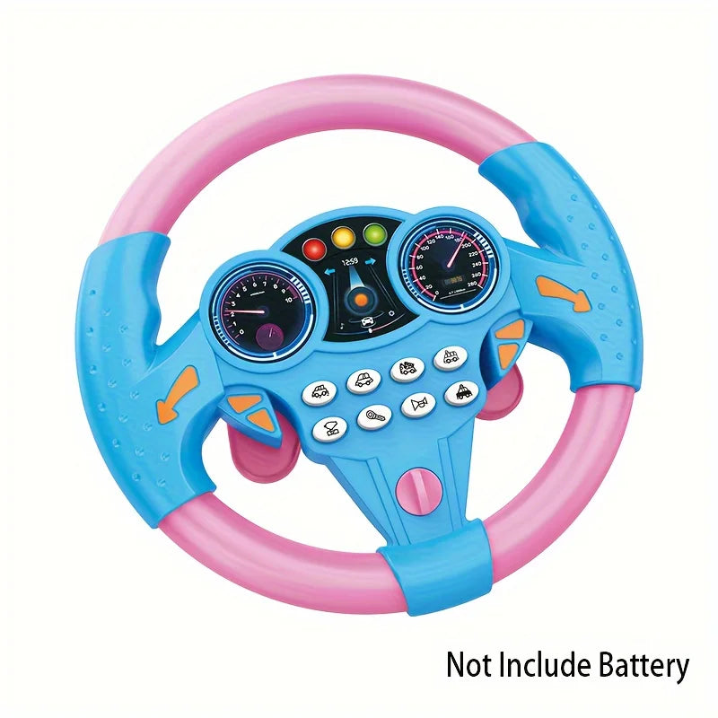 Toy Steering Wheel for Kids Pretend Driving Play Toy