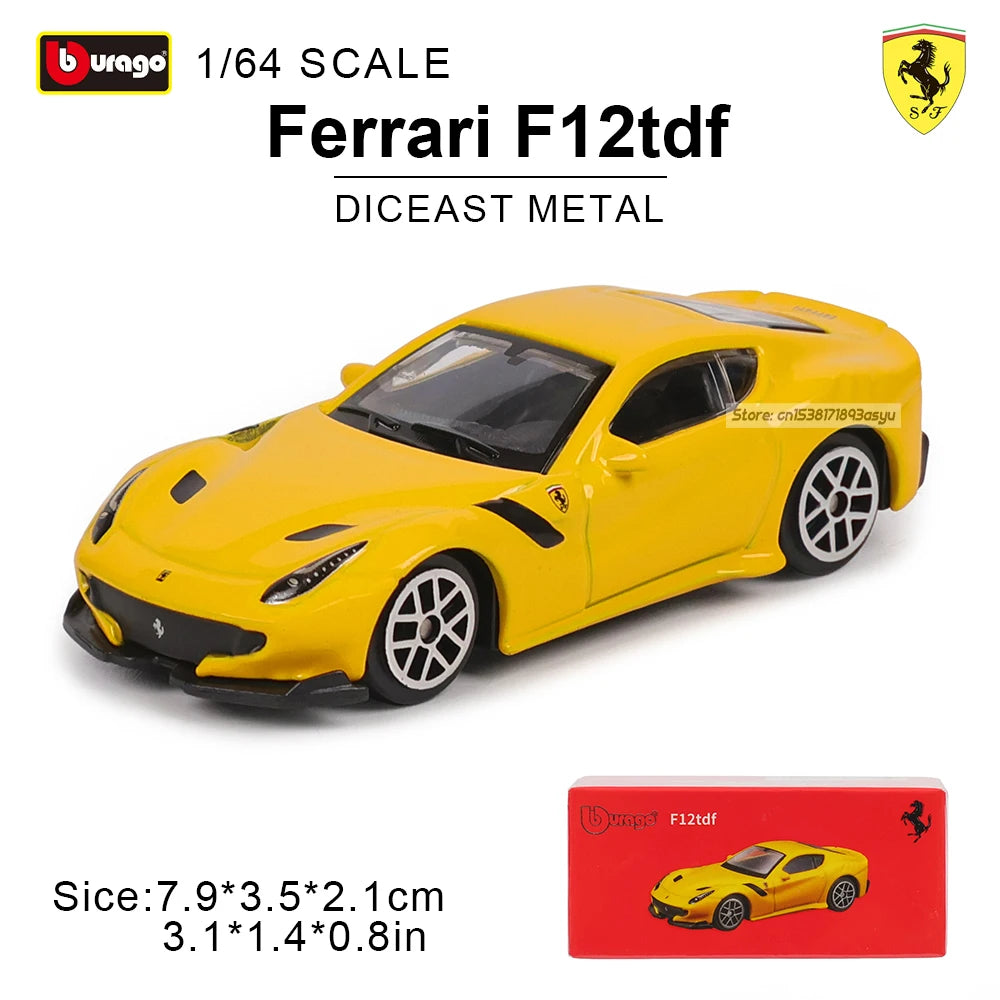 1:64 Diecast Car Model – Metal Collectible with Lights & Sound