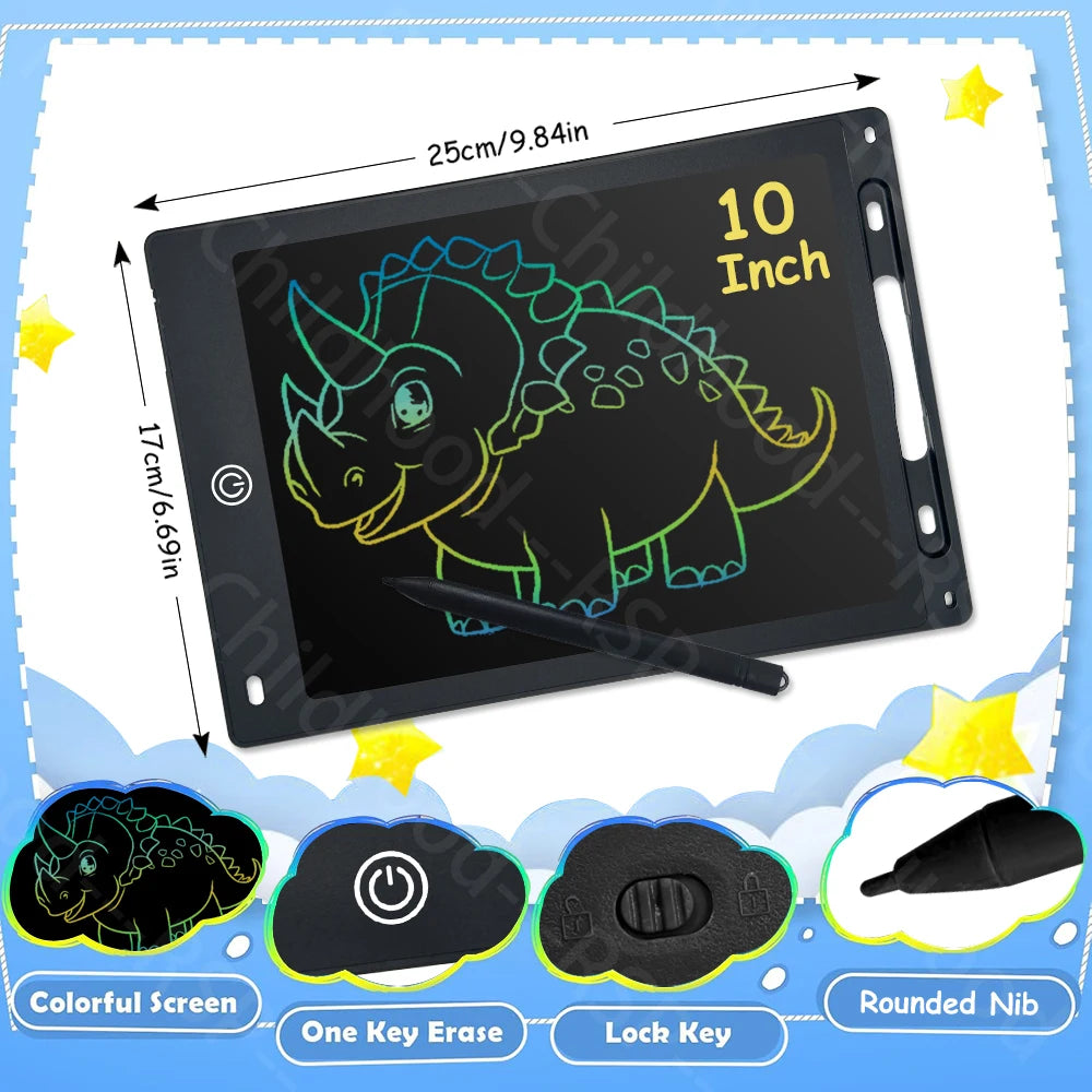 6.5/8.5/10/12/16 Inch LCD Writing Tablet Electronic Drawing Board Doodle Sketchpad Handwriting Pad Toys for Kids Birthday Gifts