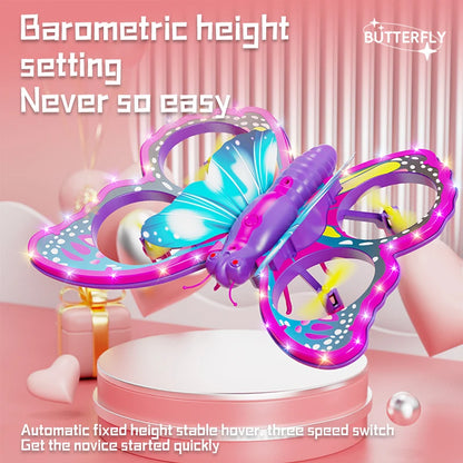 Glitter Butterfly Remote Control Drone with Gravity Sensing
