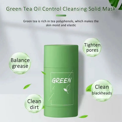 Green Tea Clay Mask Stick Pore Cleansing Facial Mask 40g