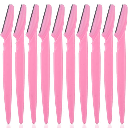 3/4/10Pcs Eyebrow Trimmer Face Blade Shaver Portable Eye Brow Epilation Hair Removal Safety Eyebrow Cutting Woman Makeup Tools