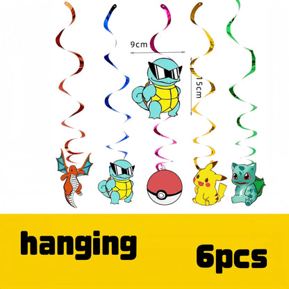 Cartoon Birthday Party Supplies – Tableware & Decorations Set