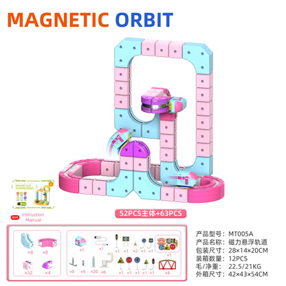 Magnetic Train Toy Anti-Gravity Track Electric Railway Car