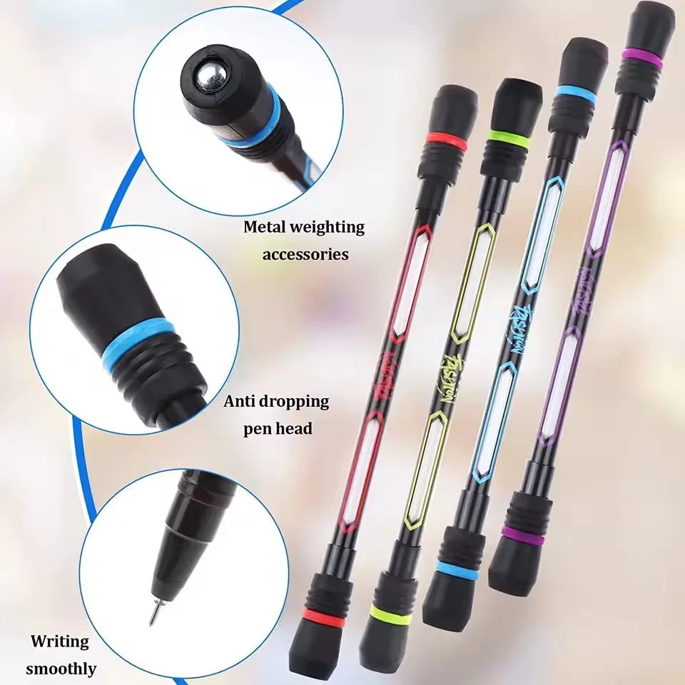 Spinning Pen Fidget Pen Rotating Ballpoint Pen for Students & Adults