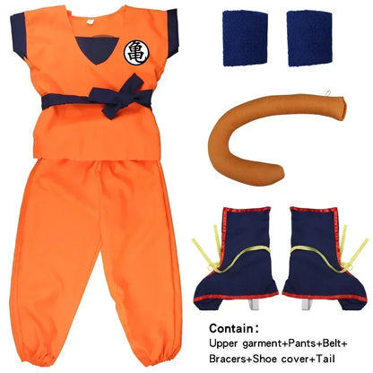 Anime Martial Arts Cosplay Costume Unisex – Kids & Adult Dress Up