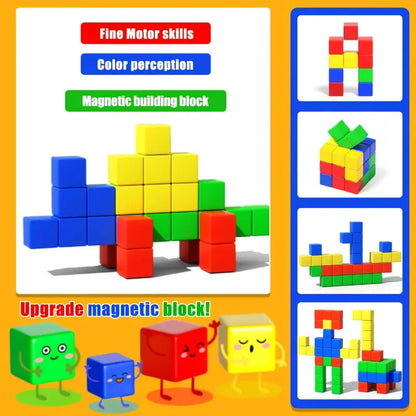 Magnetic Building Blocks – Creative STEM Toy for Kids
