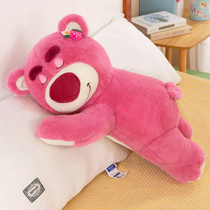 Strawberry Bear Plush – 30cm Cute Stuffed Pillow Toy