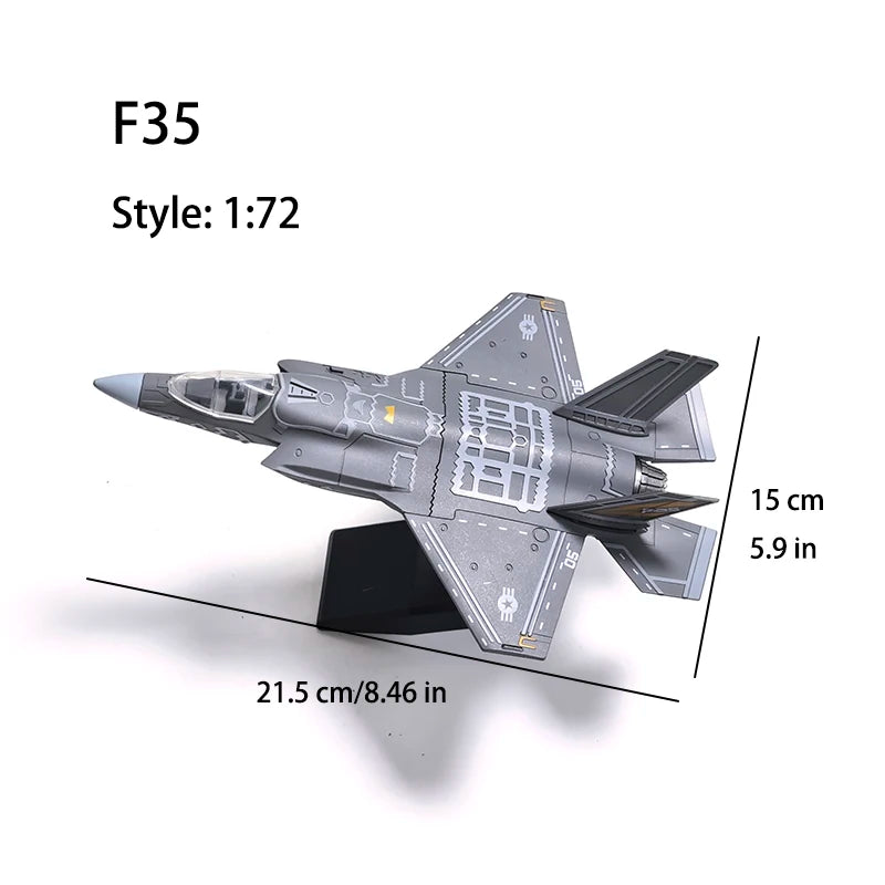 DIY Military Aircraft Model Building Kit – 1:72 Scale