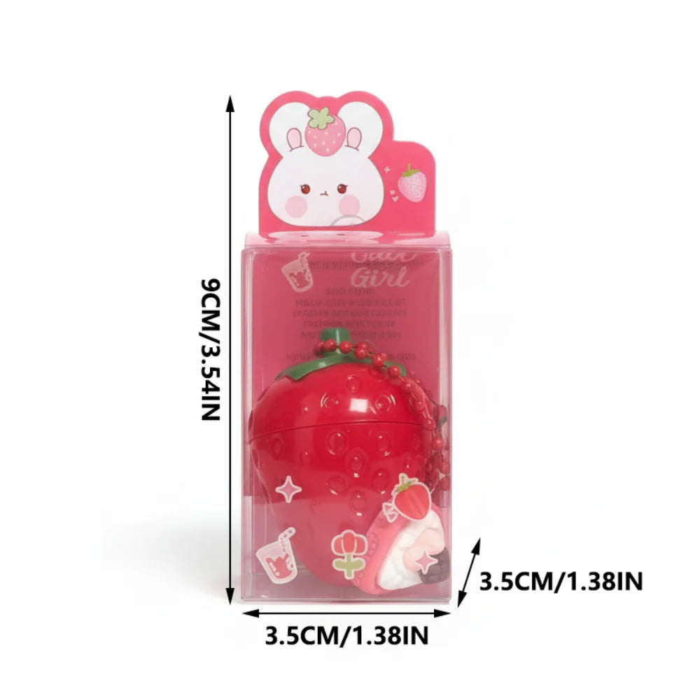 Strawberry Lip Gloss Moisturizing Hydrating Lip Balm 3.5g