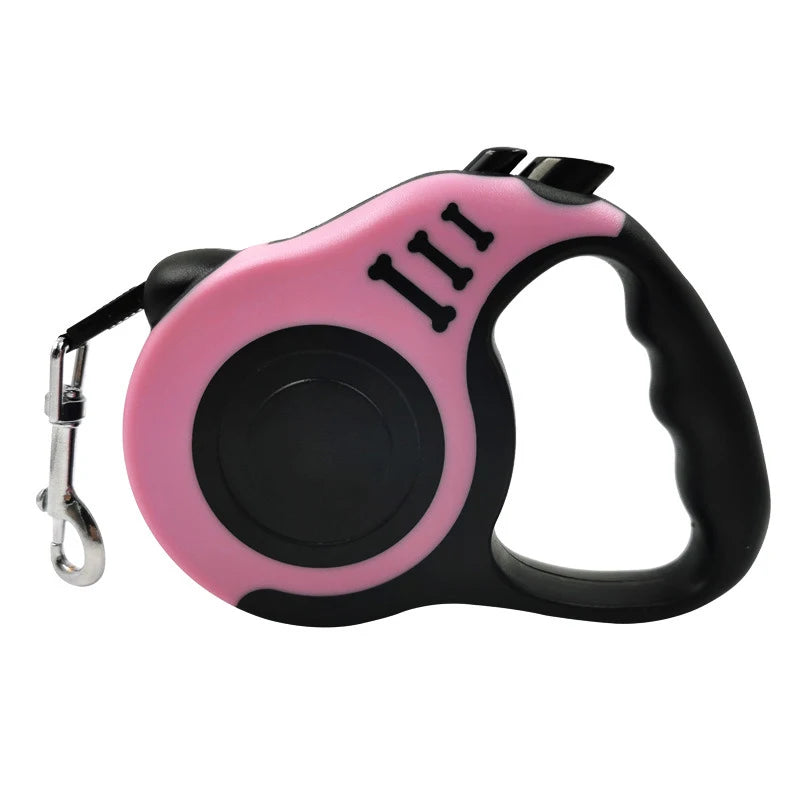Retractable Dog Leash for Small Dogs, 3m or 5m Nylon Lead