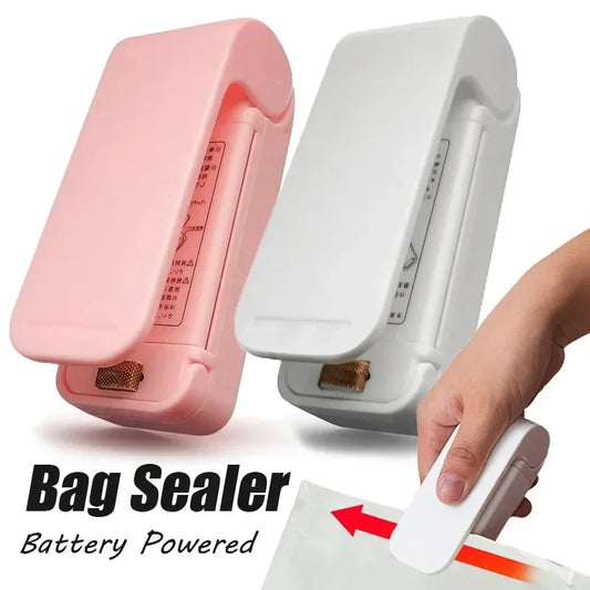 Mini Bag Sealer, Portable Heat Sealer for Food & Plastic Bags