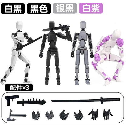 Multi-Jointed Robot Action Figure – Movable Poseable Model