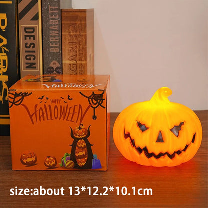 Halloween Pumpkin Lantern Light for Spooky Party Decor