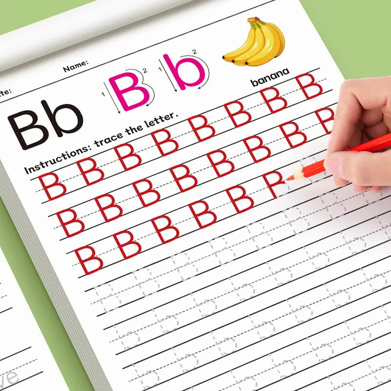 Handwriting Practice Workbook – Alphabet Tracing Book for Kids
