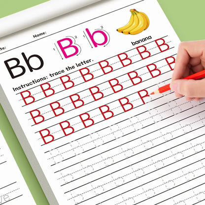 Handwriting Practice Workbook – Alphabet Tracing Book for Kids