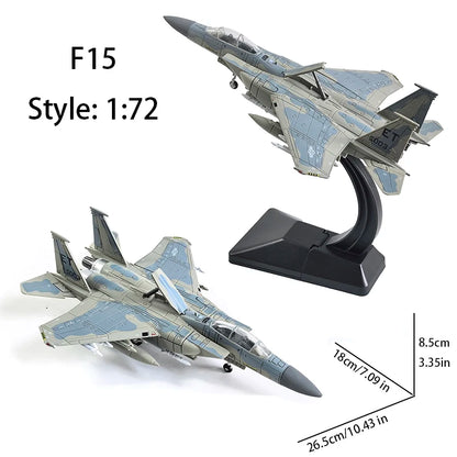DIY Military Aircraft Model Building Kit – 1:72 Scale