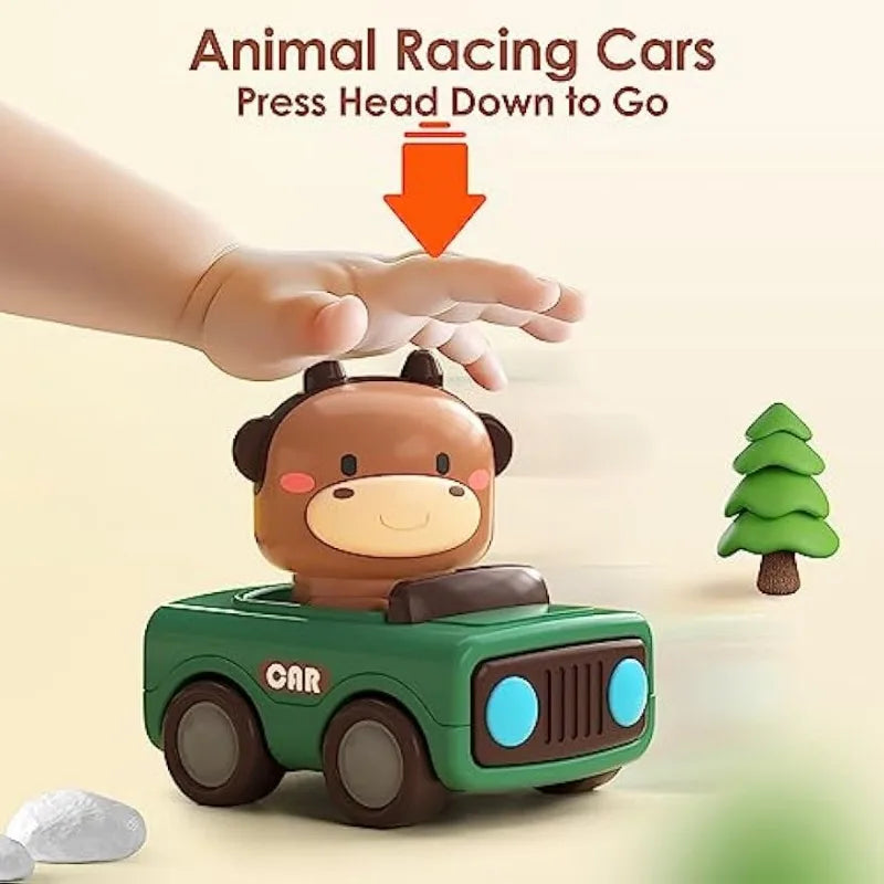 Push Go Car Toy – Friction Mini Car for Toddlers