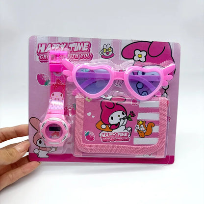 Kids Watch Gift Set – Digital Watch, Wallet & Sunglasses