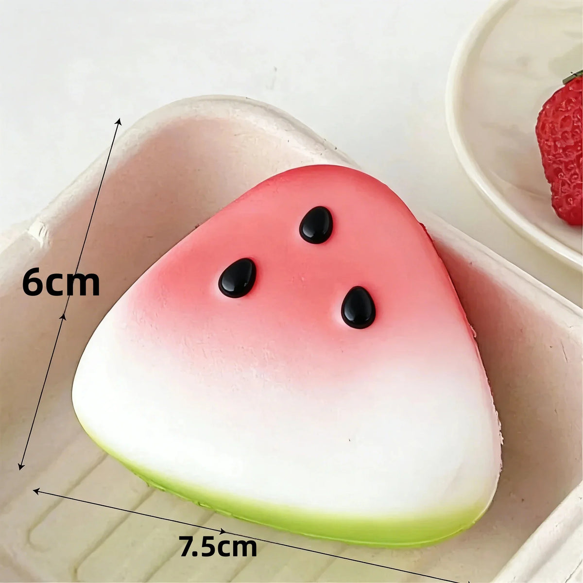 Watermelon Squishy Fidget Toy – Slow Rising Squeeze Stress Toy