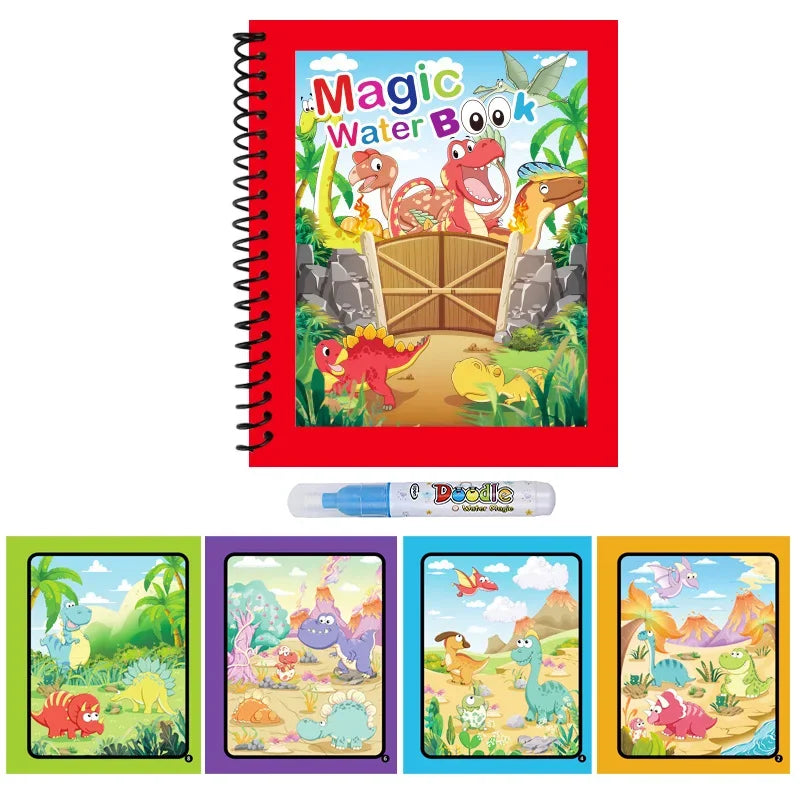 Magic Water Drawing Book