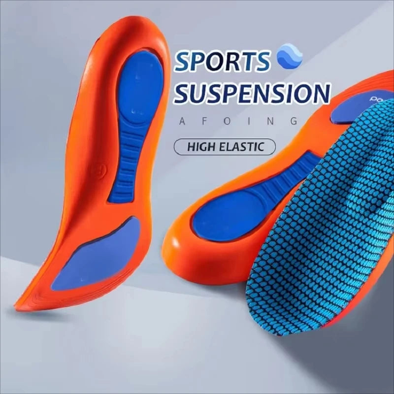Arch Support sports Insole Men Women Orthopedic Insoles Foot Shock Absorption Anti-Slip Shoe Pads 2Pcs/4Pcs