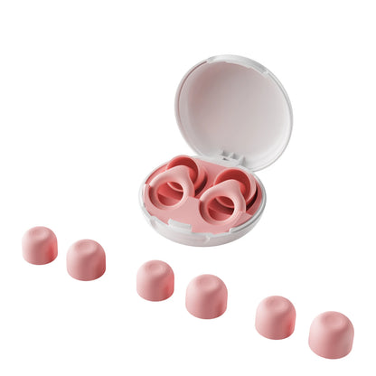 Silicone Earplugs for Swimming Sleep Cancel Noise Slow Rebound Reduction-Soundproof Reduce Disturbances -Quality loop Earplugs