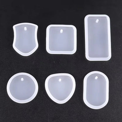 Keychain Silicone Molds – DIY Resin Jewelry Making Set