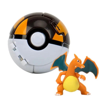 Anime Figure with Ball – Mini PVC Collectible Model Toy