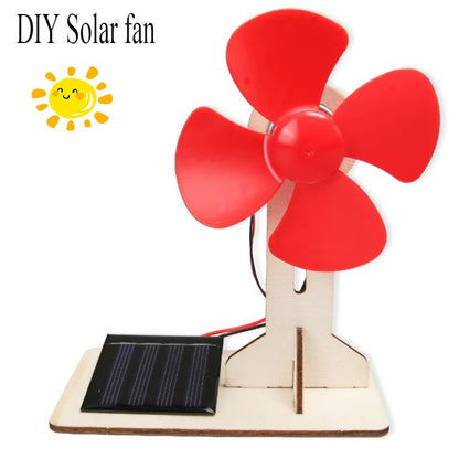 Solar Car Model Kit – DIY Wooden Science & Education Project