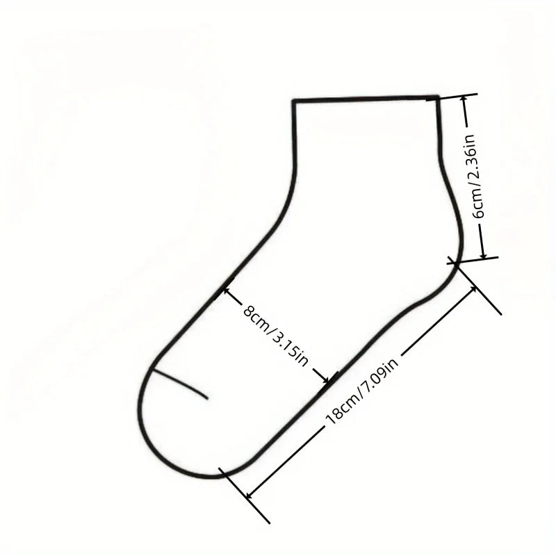 Heart Print Socks