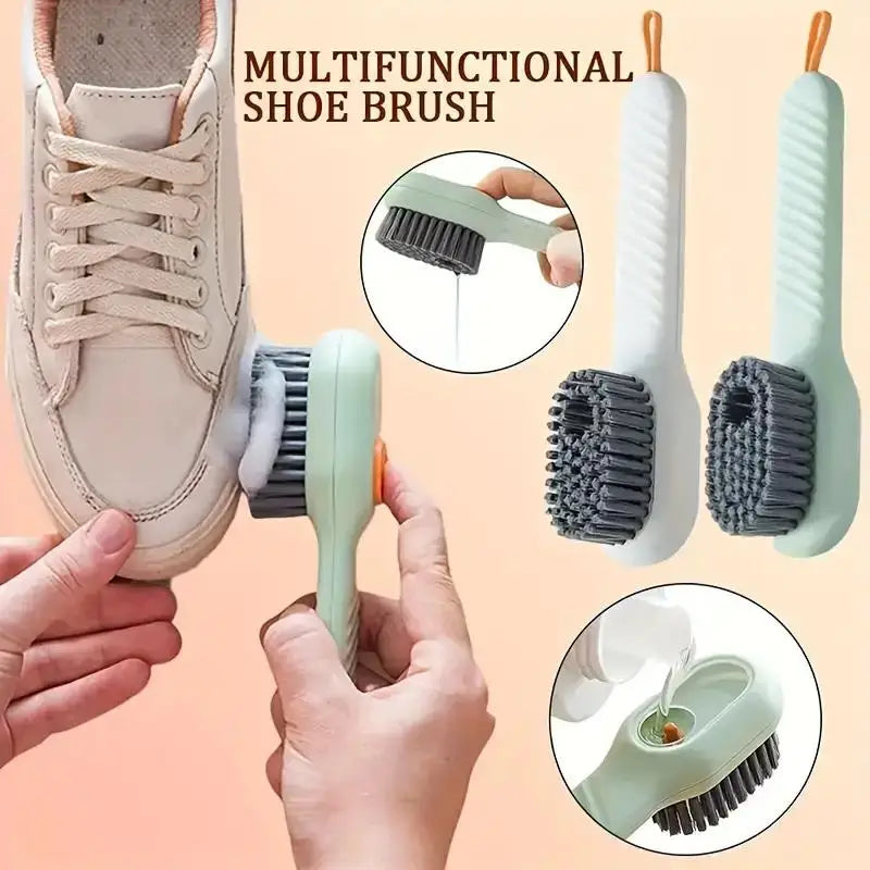 Liquid Shoe Cleaning Brush – Soft Bristle Scrub Brush