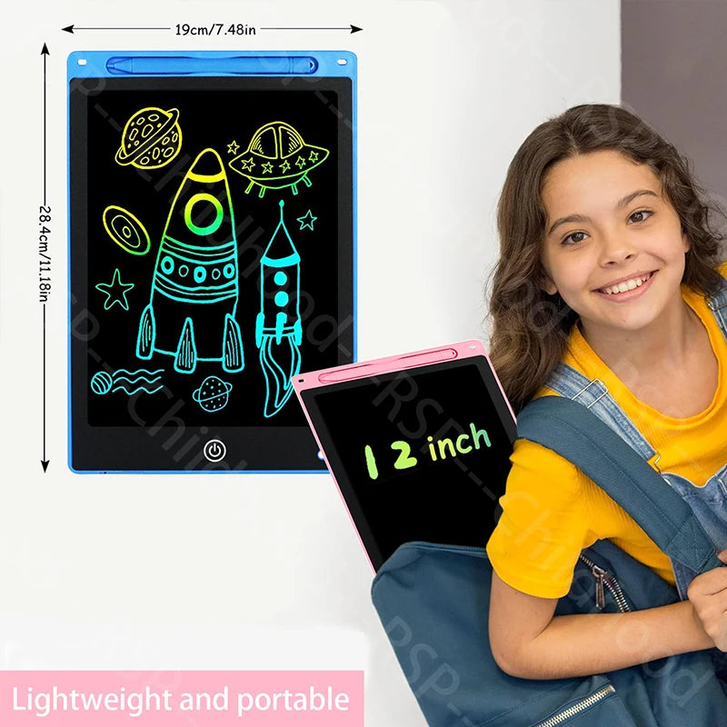 12 Inch LCD Writing Tablet – Electronic Drawing & Writing Board