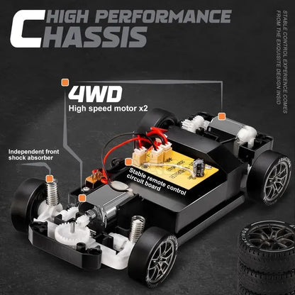RC Drift Car – 1:24 4WD Remote Control Racing Car