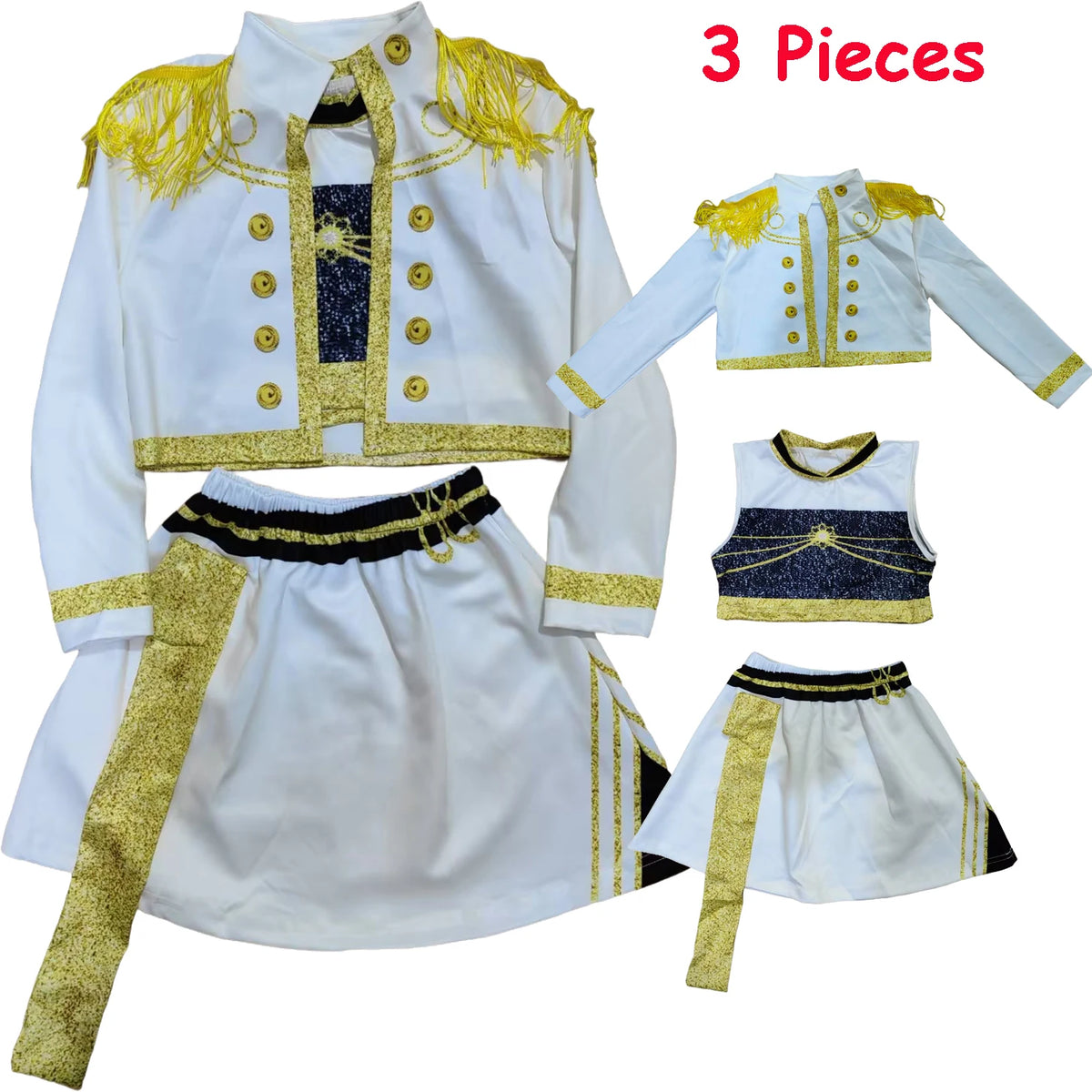 Kids Anime Cosplay Costume – Girls Performance Outfit