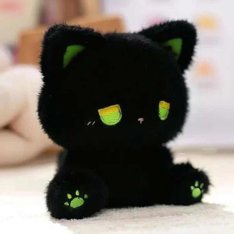 1PCS Birthday Christmas Gift Soft Animal Plush Doll 15cm Cute Emo Bear Toy Dumb Plush Toy Cat Doll Cloth Doll Toys For Kids Gift