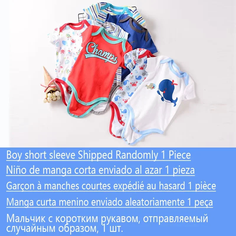 Baby Bodysuit – Summer Newborn Infant Romper 0-12M