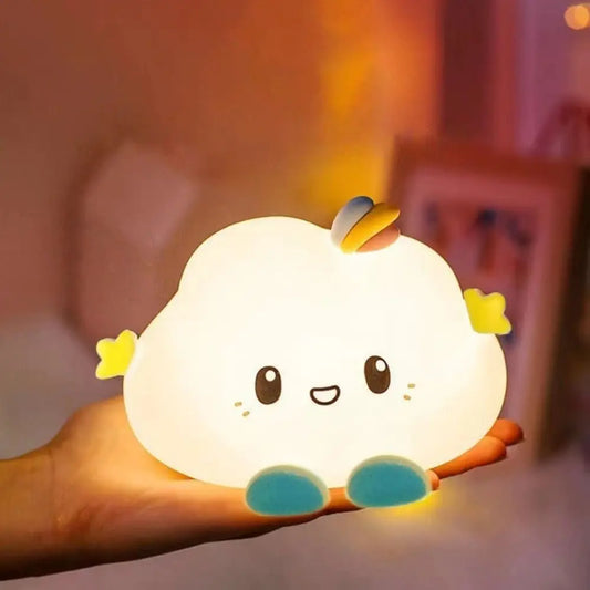 Cloud Night Light for Kids – Cartoon LED Bedside Lamp