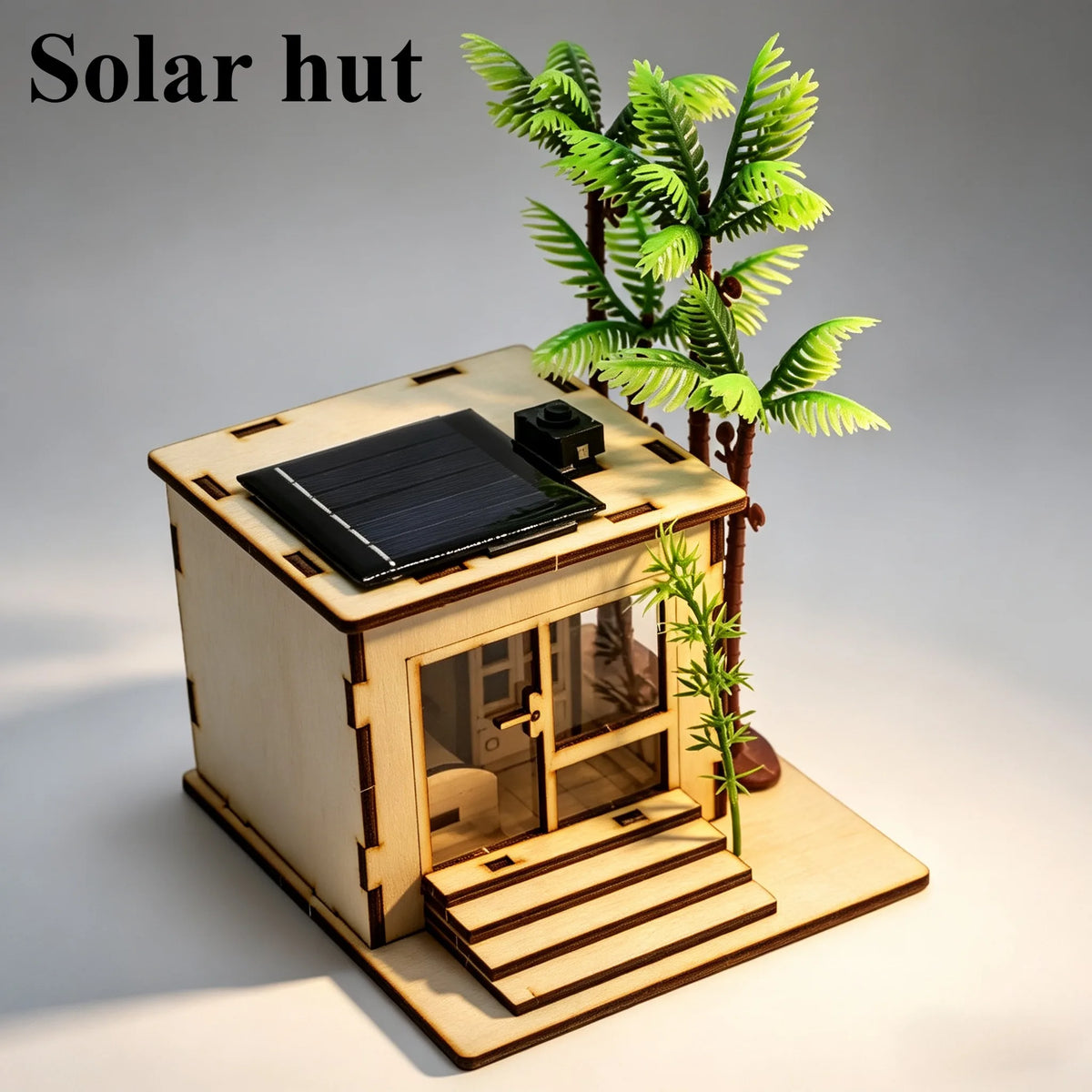 Solar Car Model Kit – DIY Wooden Science & Education Project
