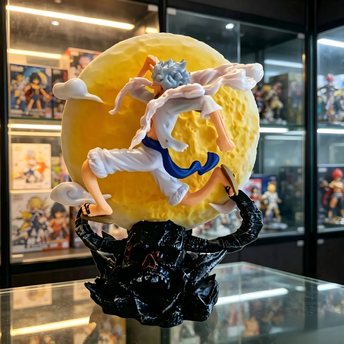 12cm Anime Figure – PVC Light Up Moon Base Collectible