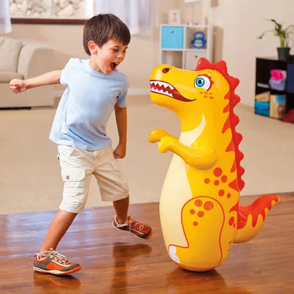 Inflatable Punching Bag for Kids with Weighted Tumbler Base