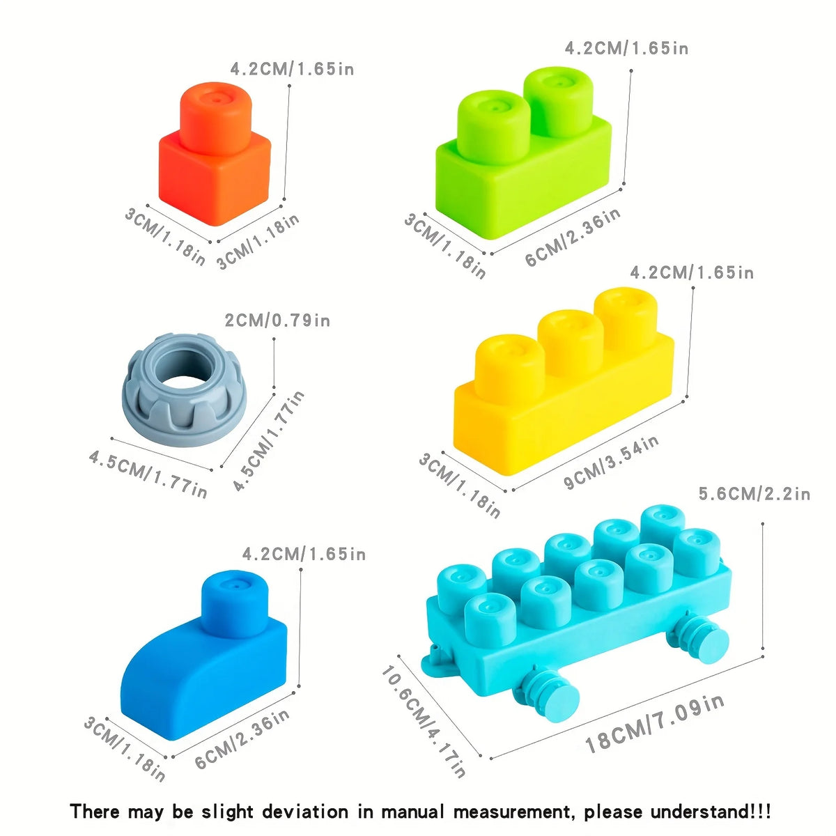 Soft Building Blocks – Large Educational Construction Toy for Kids